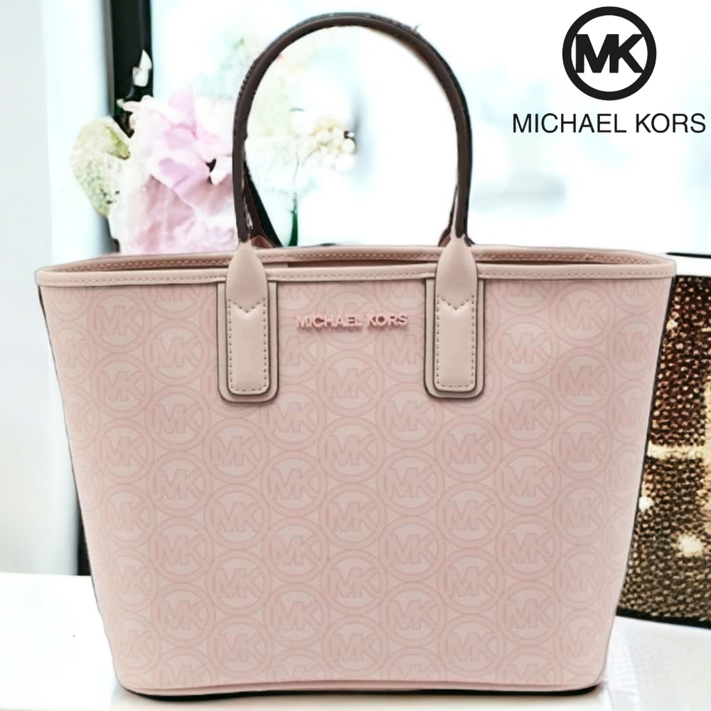 LIKE NEW Michael Kors Jodie Pink Small Tote